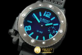 UB019B - U42 PVD/LE Black/Blue Asian 6497 H/W