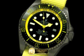 ROLSD041A - Deepsea Watch What If Edition PVD Blk/Ylw A2813