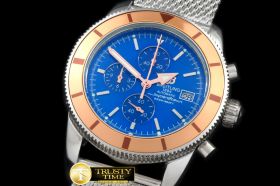 BSW0264F - Heritage Chrono SS/ME Blue Jap OS20