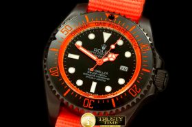 ROLSD041B - Deepsea Watch What If Edition PVD Blk/Org A2813
