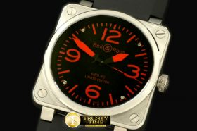 BR073 - BR01-92 Automatic SS/RU Black/Red A-2836