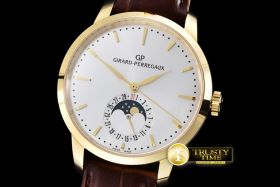 GP006 -1966 Date-Moonphase YG/LE White M-9015