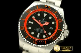 ROLSD037B - Deepsea Watch What If Edition SS Blk/Org A2813