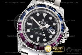 ROLGMT171A -GMT Master II 116759 SARU Red SS/SS BP Asia 2813 CHS
