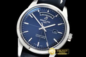 BSW0374B - Transocean Day Date SS/LE Blue V7F Asia 2824