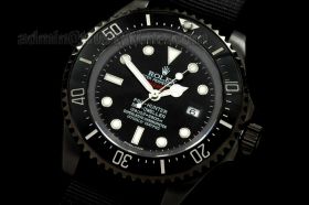 ROLSD013A - Pro Hunter Deep Sea PVD Black Asian 3135