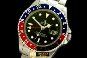 ROLGMT090A - GMT II 16710 SS Blue/Red Swiss 2836/3186